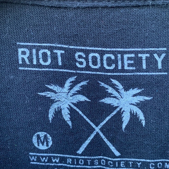 Riot Society men's Back to the Future T-shirt - Picture 4 of 4